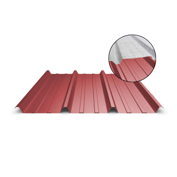 Bac Acier 3.45.1000 63/100 RAL 8012 + Régulateur Condensation