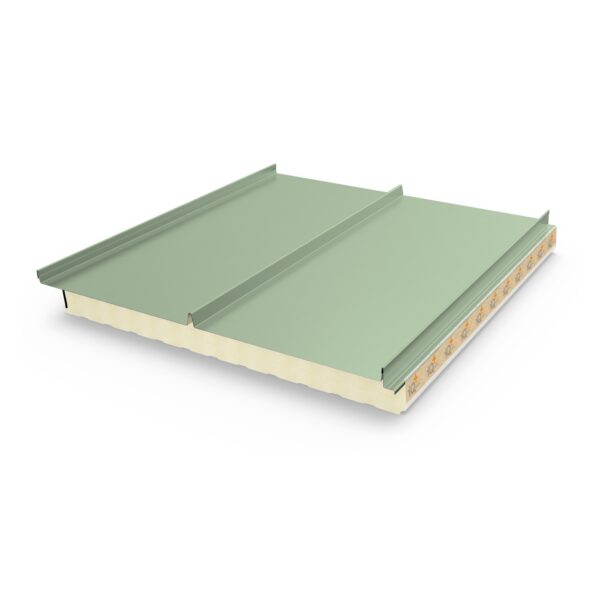 Panneau sandwich Maukatherm® T iQ+ 100 mm - 86E2 Vert patiné