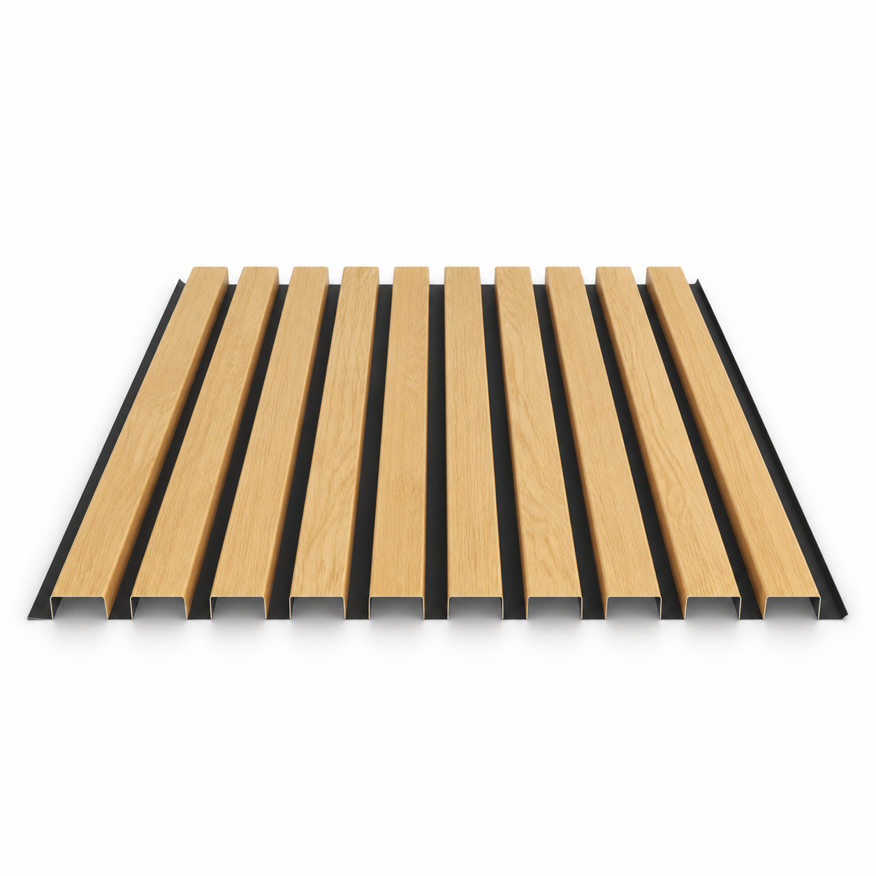 Bardage Acier Imitation Bois Tolgawood 40x40 – Chêne Clair – 750 mm
